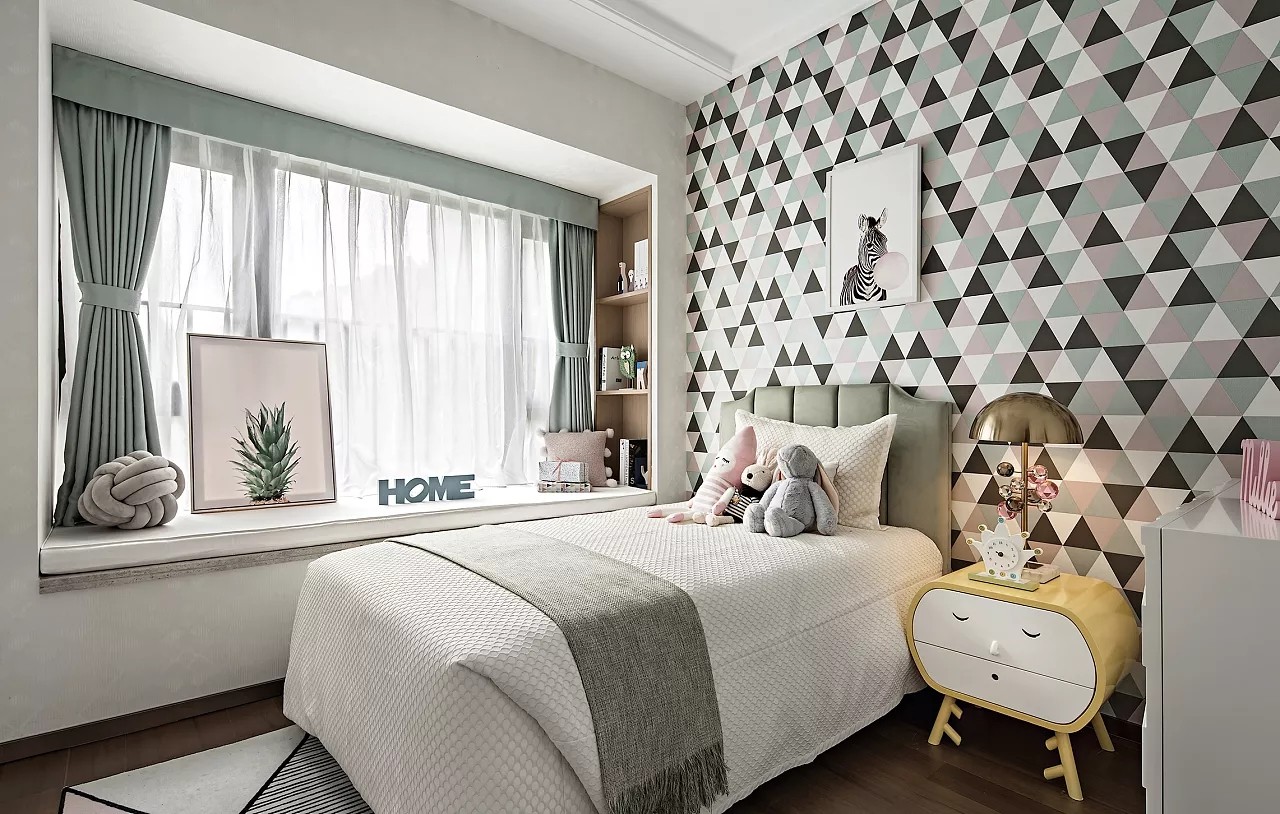 歐式風格室內裝修效果圖-利海亞洲國際三居128平米-兒童房 歐式風格室內裝修效果圖-利海亞洲國際三居128平米-兒童房