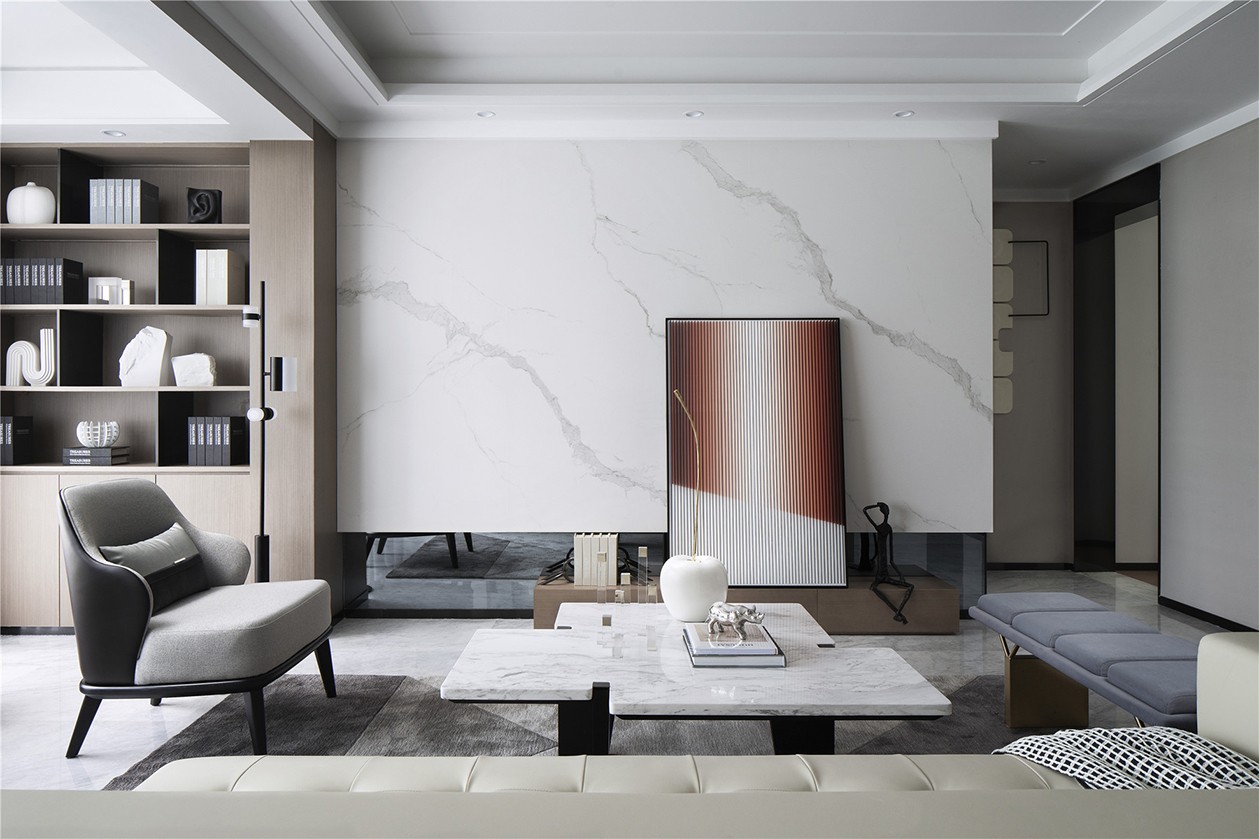 現代簡約風格家裝設計室內裝修效果圖-客廳茶幾 現代簡約風格家裝設計室內裝修效果圖-客廳茶幾