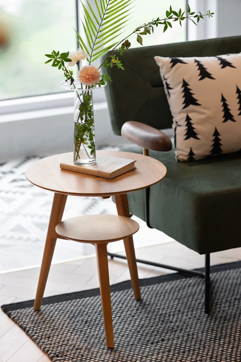 北歐風格家裝設計室內裝修效果圖-客廳茶幾 北歐風格家裝設計室內裝修效果圖-客廳茶幾