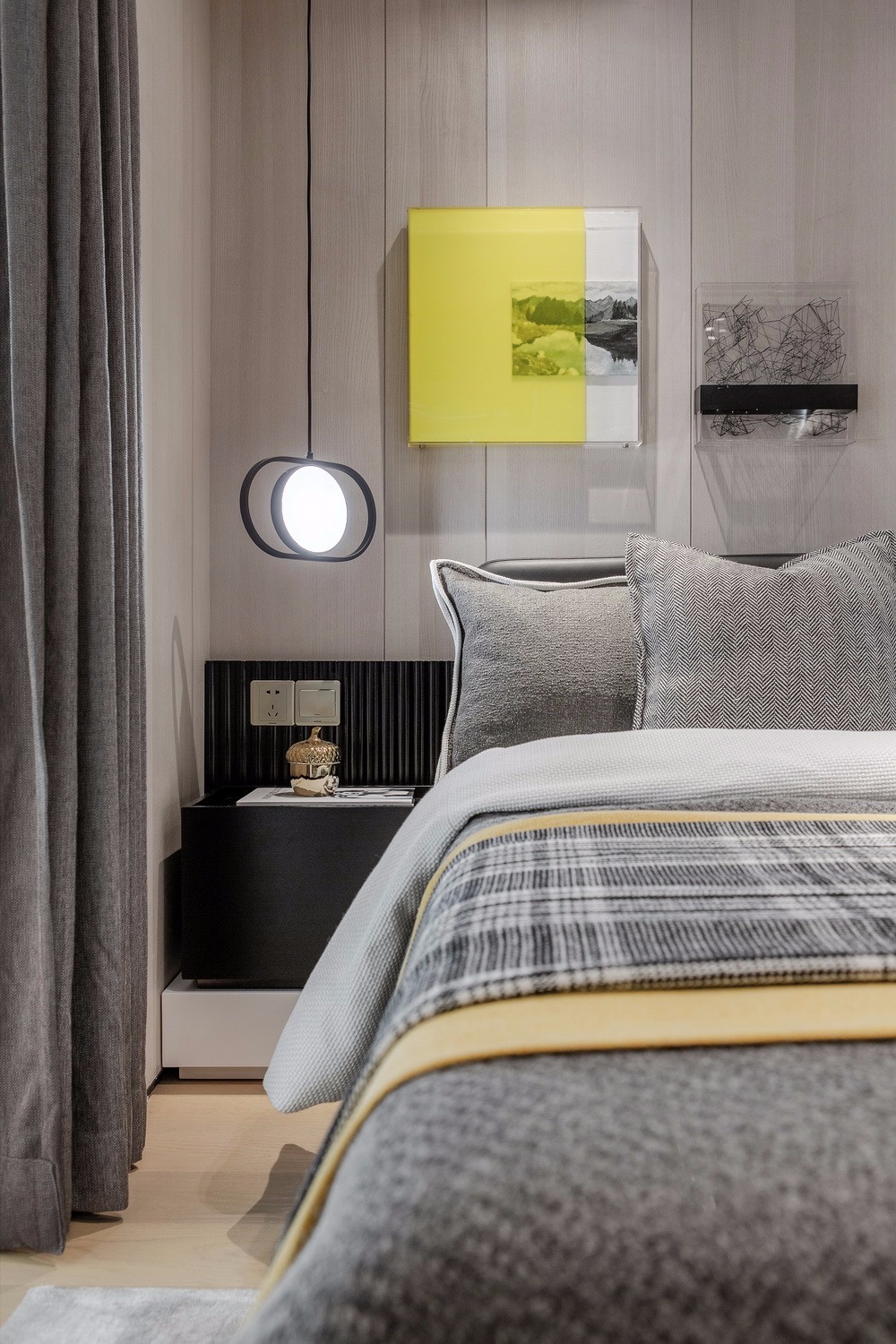 現(xiàn)代簡約風(fēng)格室內(nèi)家裝案例效果圖-臥室 現(xiàn)代簡約風(fēng)格室內(nèi)家裝案例效果圖-臥室