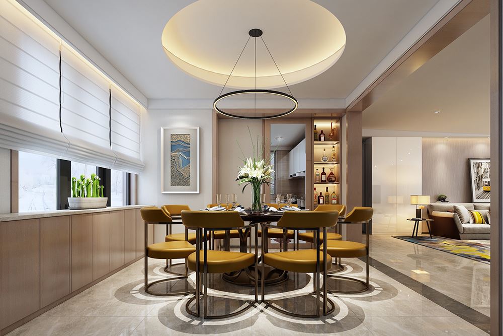 佛山市金地&middot;中南&middot;新城大境輕奢風格別墅裝修案例