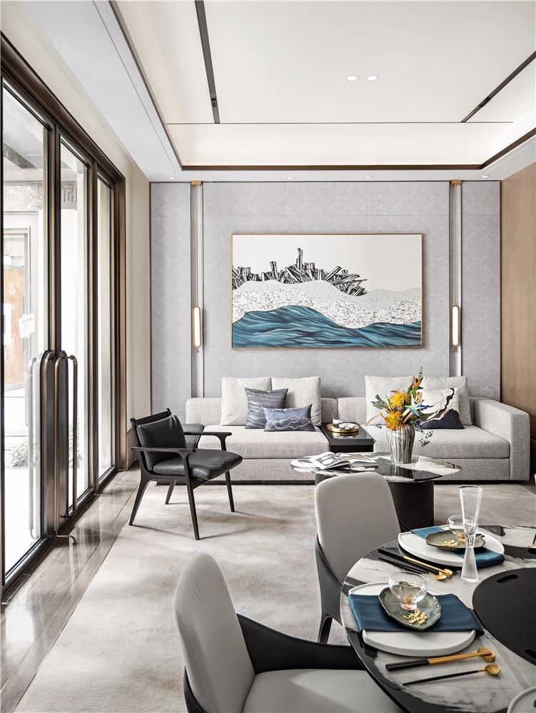 新中式風格室內設計家裝案例-客廳 新中式風格室內設計家裝案例-客廳