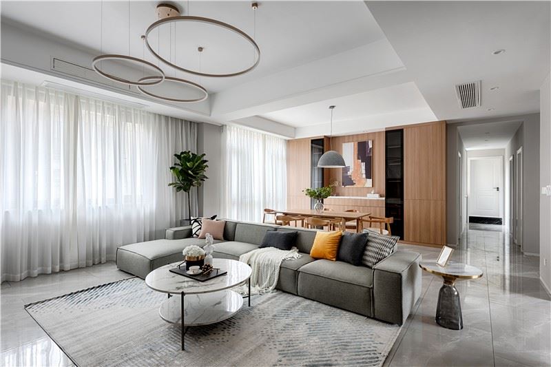 惠州市萬城北歐風格三居室裝修案例