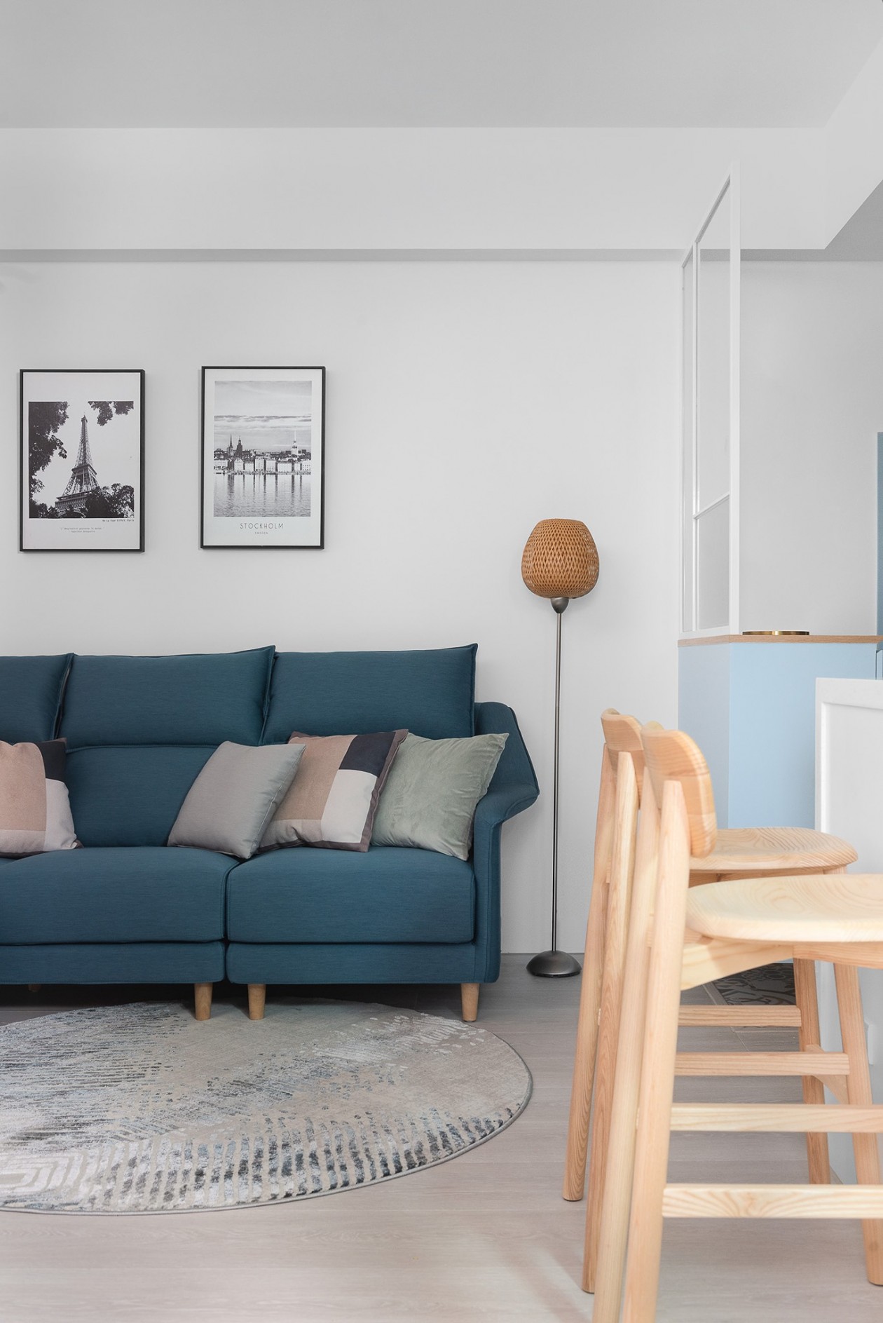 現代簡約風格室內家裝案例效果圖-客廳沙發 現代簡約風格室內家裝案例效果圖-客廳沙發