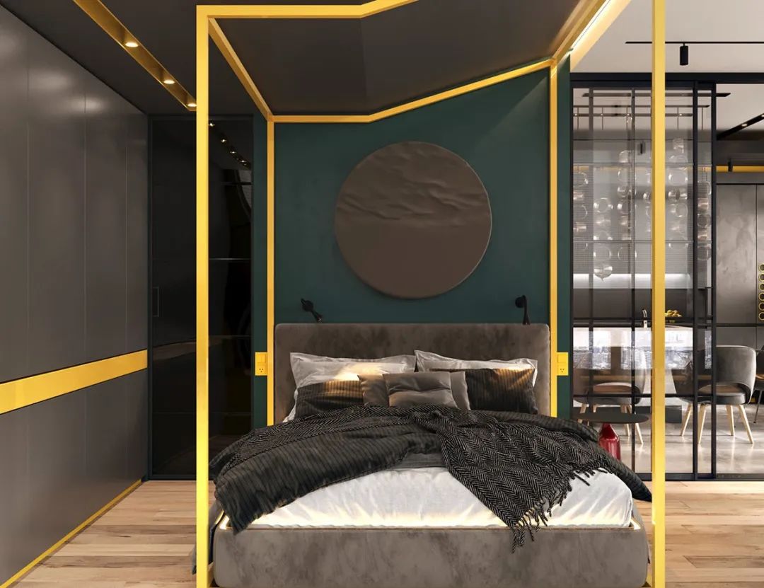 裝修公司混搭風格室內裝修效果圖-臥室 裝修公司混搭風格室內裝修效果圖-臥室