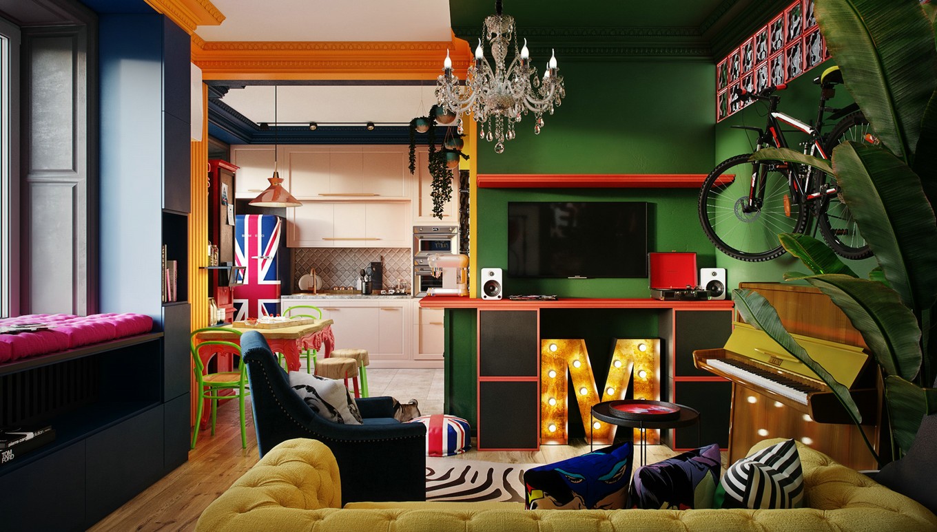 裝修案例混搭風格室內裝修效果圖-客廳 裝修案例混搭風格室內裝修效果圖-客廳