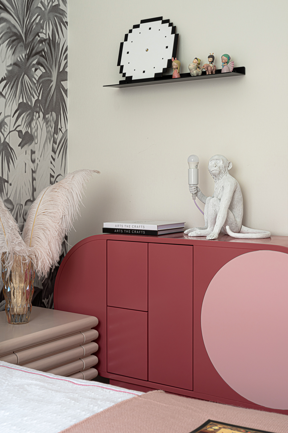 現代輕奢風格室內設計家裝案例-邊柜 現代輕奢風格室內設計家裝案例-邊柜