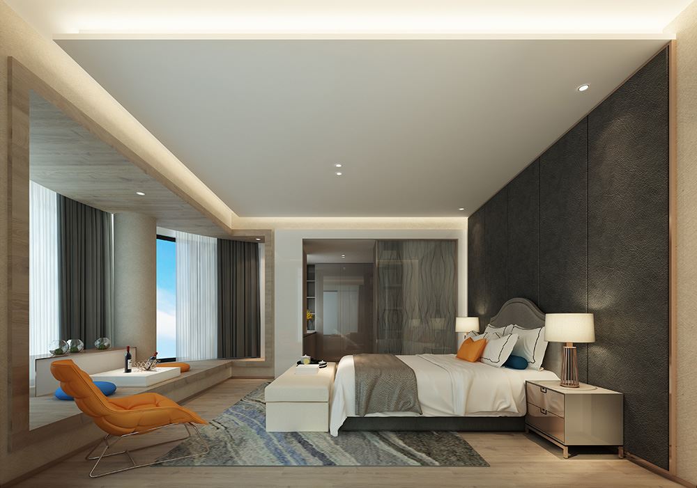 廣州市文明路小區現代簡約風格平層裝修案例