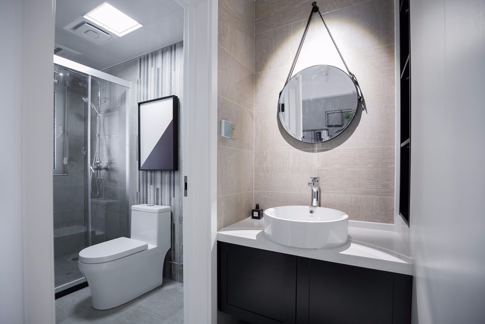 現代簡約風格室內家裝案例效果圖-衛生間 現代簡約風格室內家裝案例效果圖-衛生間