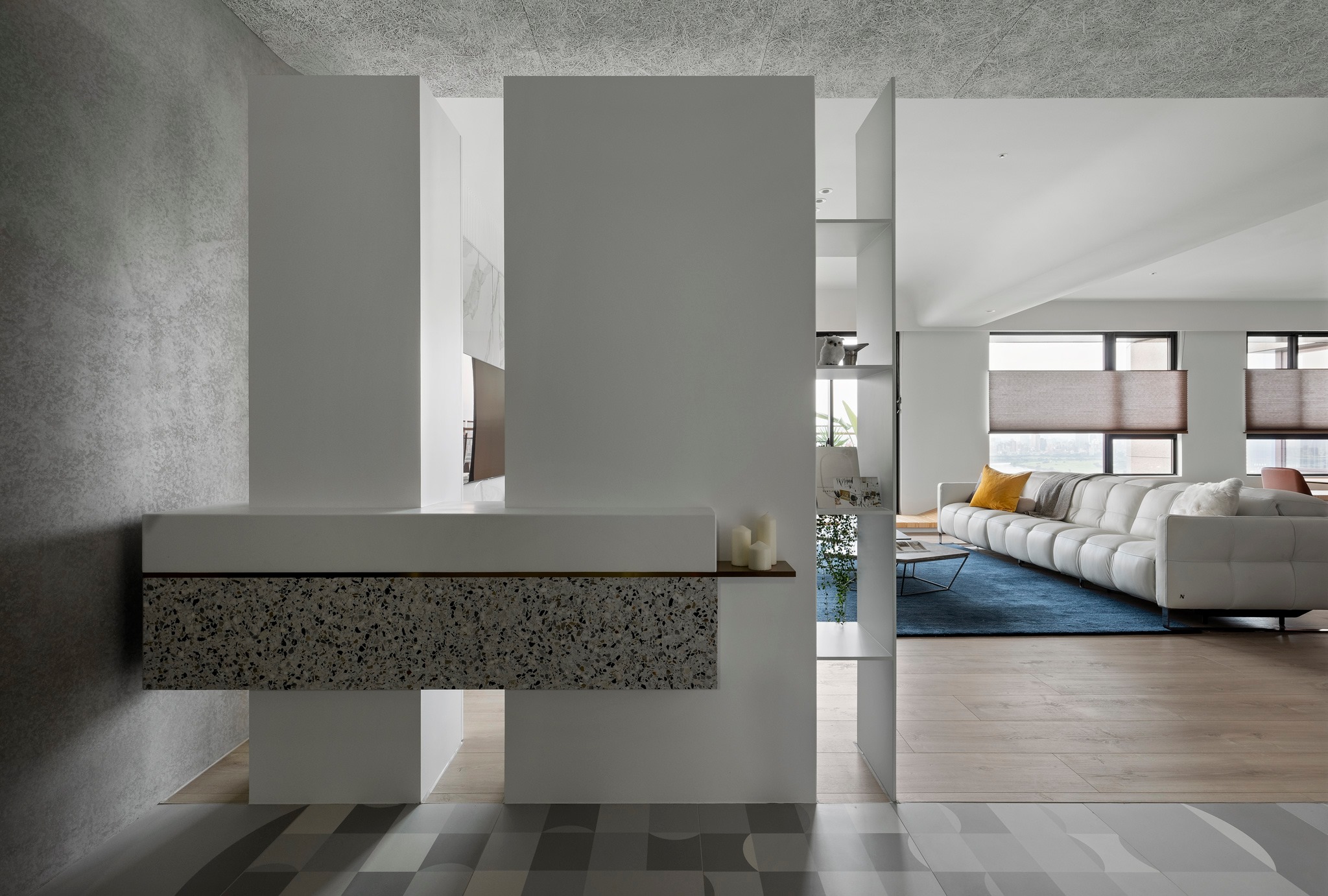 現代簡約風格室內家裝案例效果圖-玄關 現代簡約風格室內家裝案例效果圖-玄關