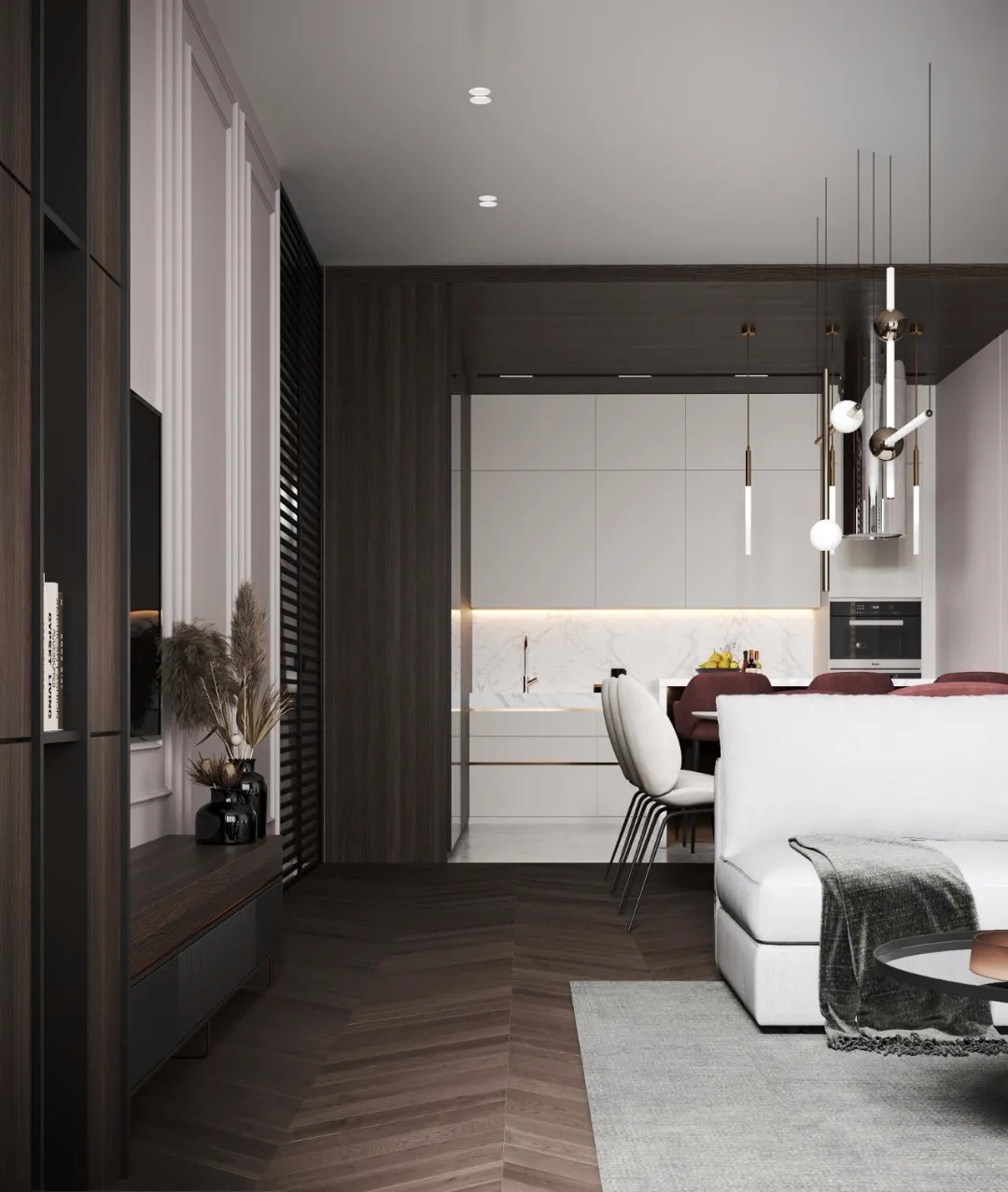 裝修案例現代風格室內裝修效果圖-客餐廳 裝修案例現代風格室內裝修效果圖-客餐廳