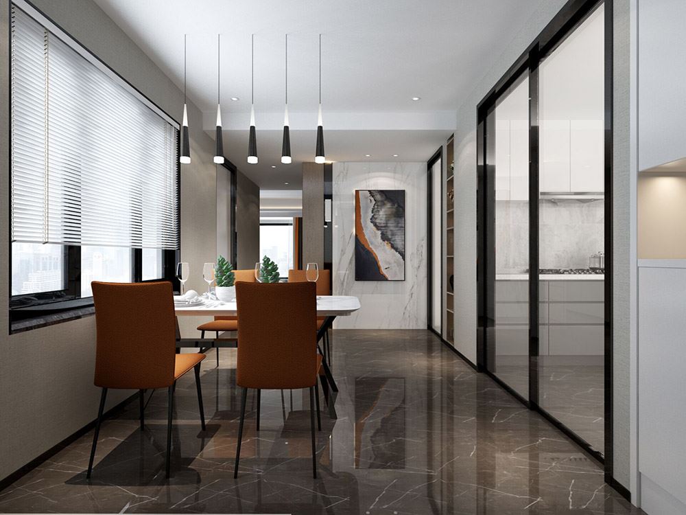 臺州市天嶺&middot;春江花苑現代簡約風格二居室裝修案例