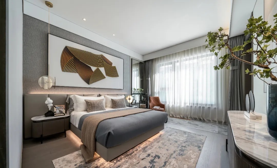 現(xiàn)代簡(jiǎn)約風(fēng)格室內(nèi)設(shè)計(jì)家裝案例-次臥 現(xiàn)代簡(jiǎn)約風(fēng)格室內(nèi)設(shè)計(jì)家裝案例-次臥