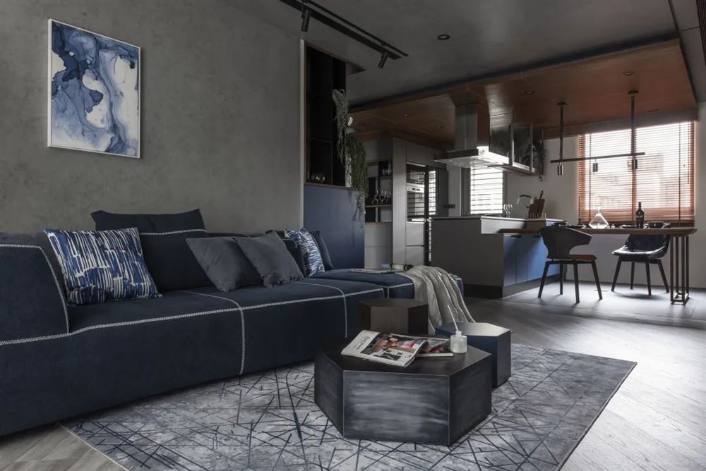 廣州市玖瓏湖別墅現代簡約風格三居室裝修案例