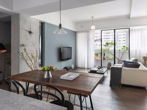 圓融廣場二居99平米北歐風格裝修案例-廚餐廳 圓融廣場二居99平米北歐風格裝修案例-廚餐廳