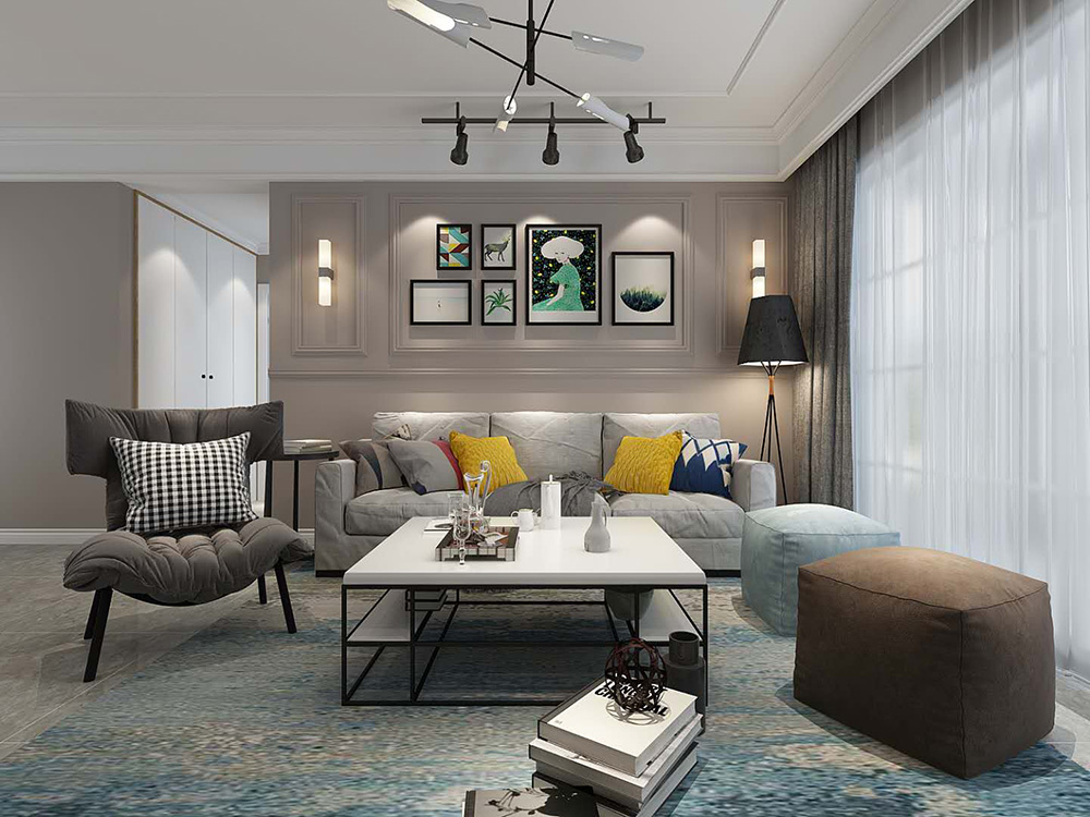 裝修公司北歐風(fēng)格室內(nèi)裝修效果圖-客廳 裝修公司北歐風(fēng)格室內(nèi)裝修效果圖-客廳