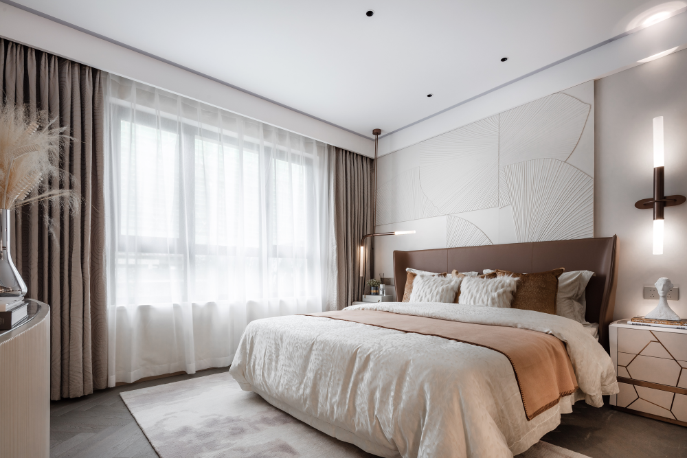 現代簡約風格室內設計家裝案例-臥室 現代簡約風格室內設計家裝案例-臥室