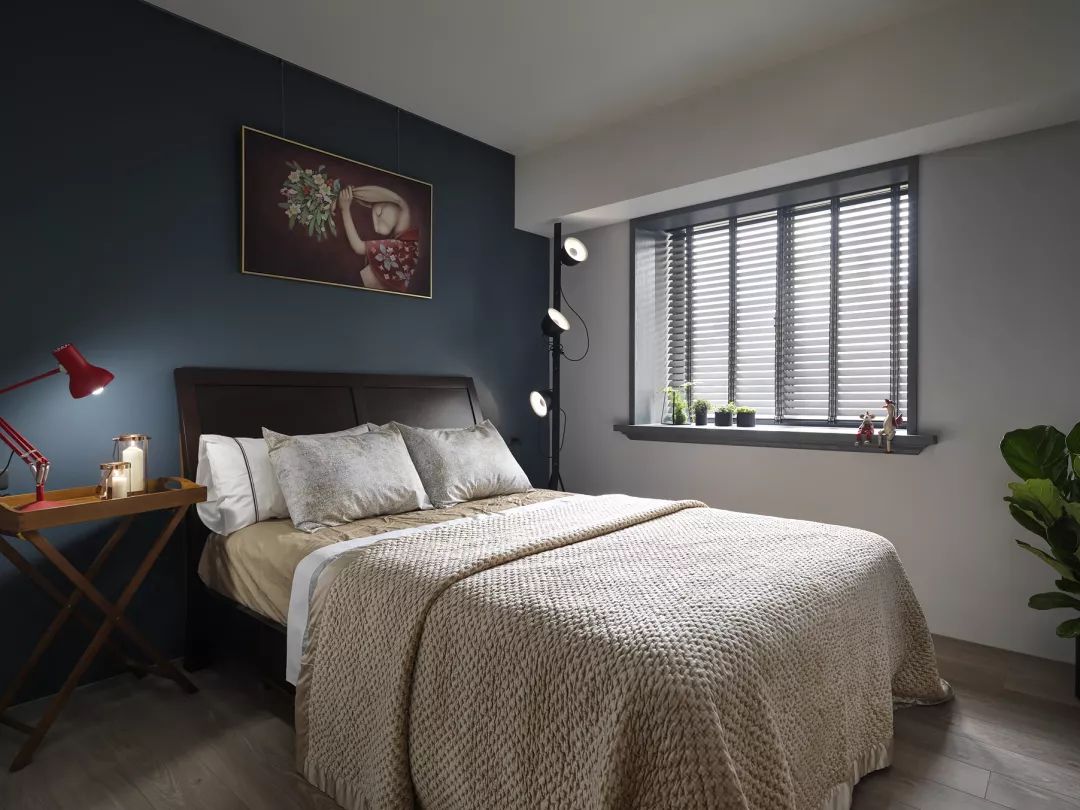 現(xiàn)代工業(yè)風風格家裝設計室內裝修效果圖-主臥 現(xiàn)代工業(yè)風風格家裝設計室內裝修效果圖-主臥