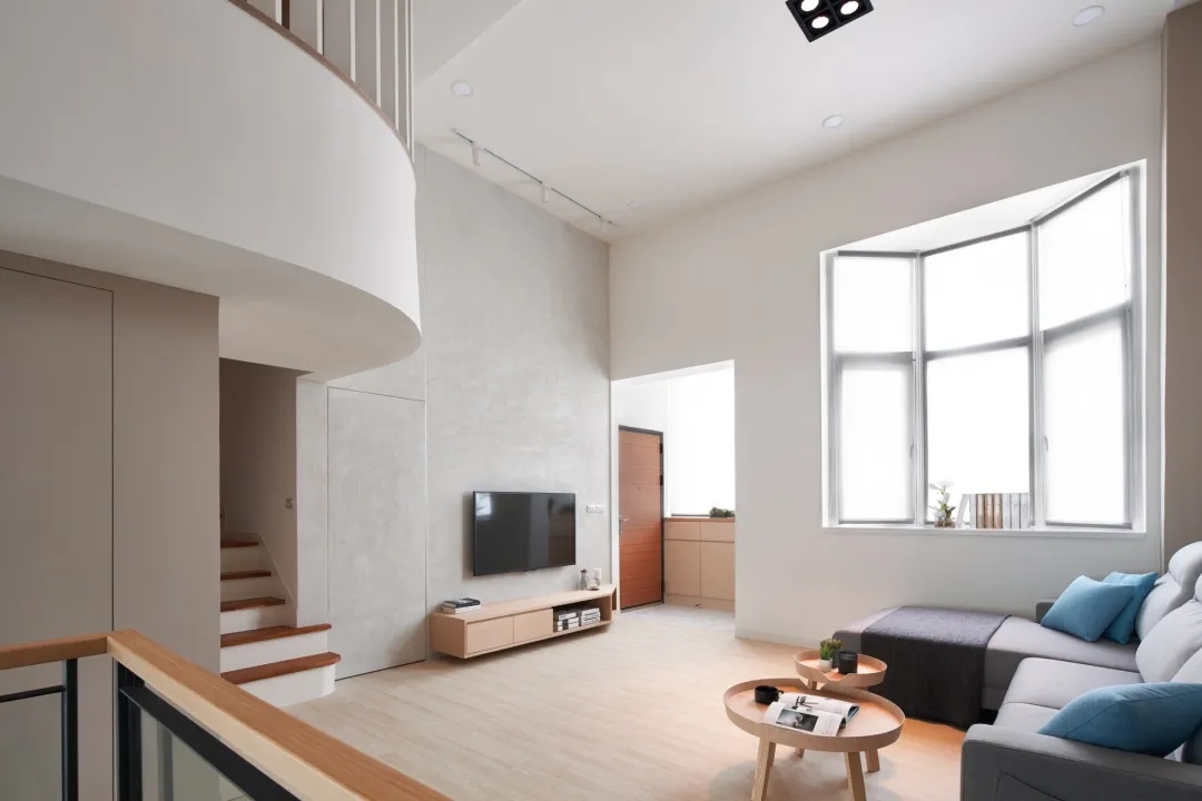 北歐風格家裝設計別墅裝修效果圖-客廳 北歐風格家裝設計別墅裝修效果圖-客廳