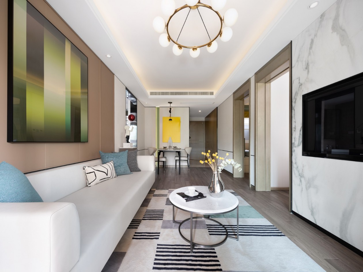 現(xiàn)代簡約風(fēng)格室內(nèi)設(shè)計(jì)家裝案例-客廳 現(xiàn)代簡約風(fēng)格室內(nèi)設(shè)計(jì)家裝案例-客廳