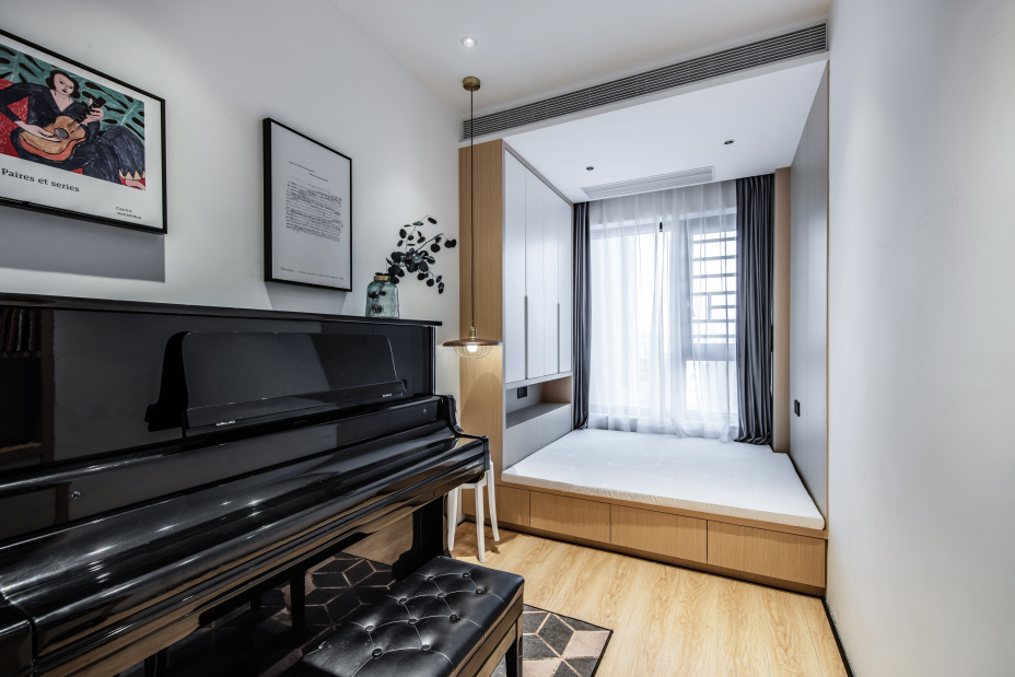 現代風格室內家裝案例效果圖-客臥 現代風格室內家裝案例效果圖-客臥