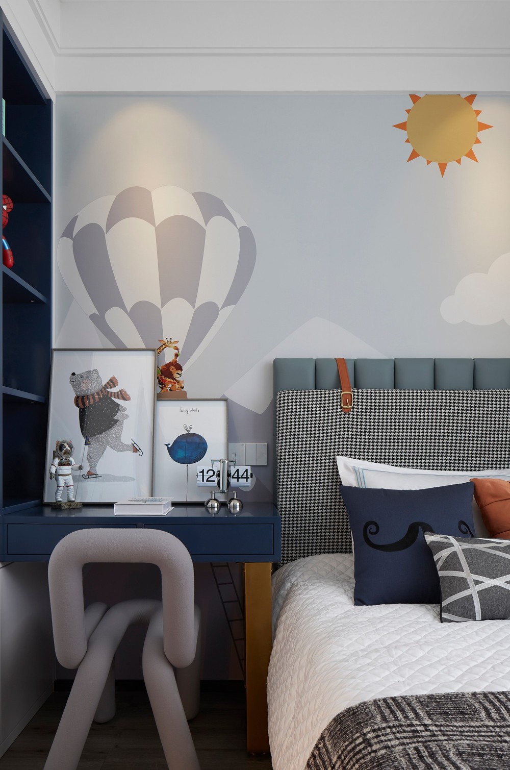 港式現代風格室內家裝案例效果圖-兒童房 港式現代風格室內家裝案例效果圖-兒童房