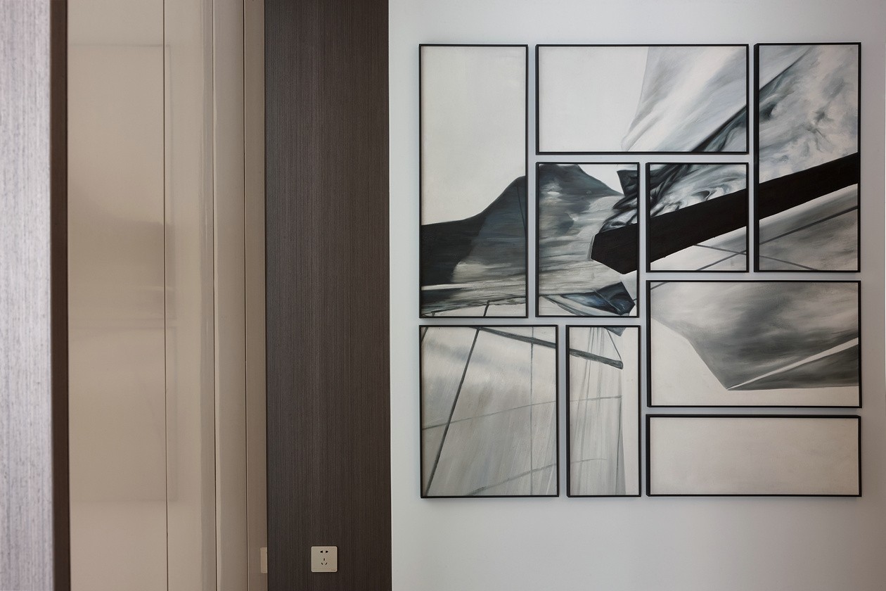 現代簡約風格室內家裝案例效果圖-裝飾畫 現代簡約風格室內家裝案例效果圖-裝飾畫