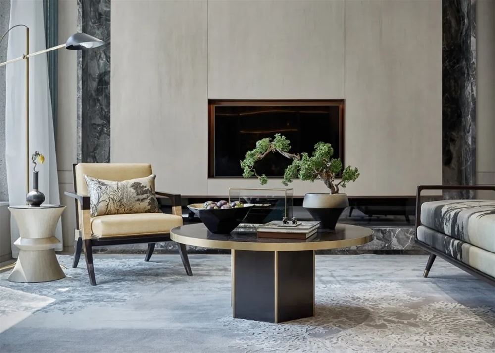 佛山市越秀閱湖臺現代簡約風格別墅裝修案例