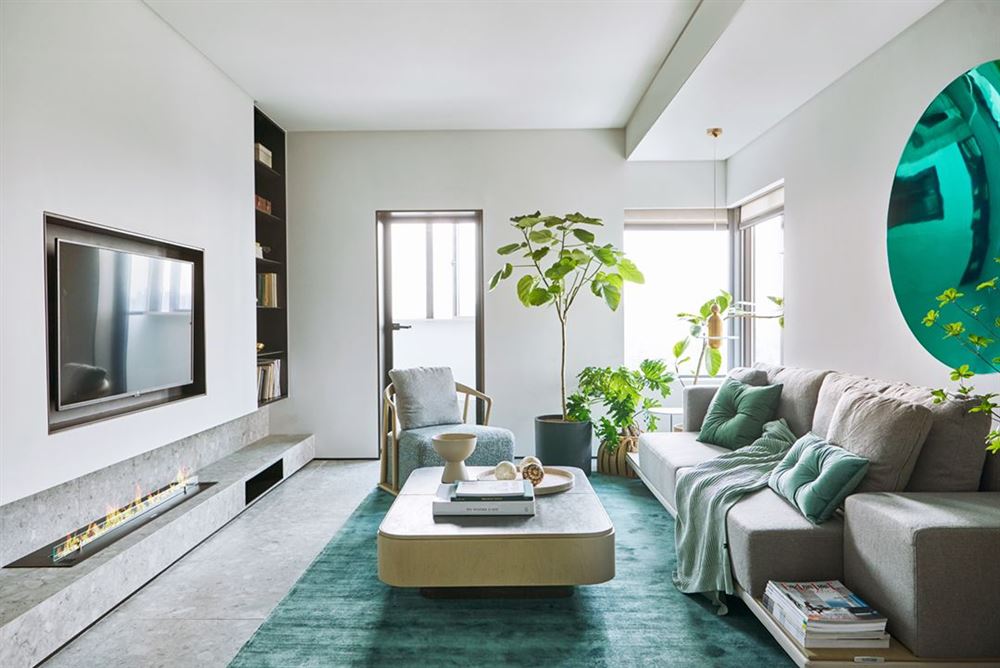 廣州市匯僑新城北區歐式風格三居室裝修案例