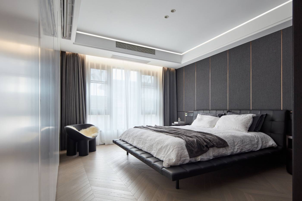 現(xiàn)代簡約風(fēng)格室內(nèi)家裝案例效果圖-臥室 現(xiàn)代簡約風(fēng)格室內(nèi)家裝案例效果圖-臥室