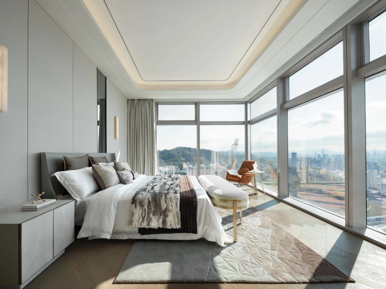 現代前衛風格家裝設計室內裝修效果圖-臥室 現代前衛風格家裝設計室內裝修效果圖-臥室