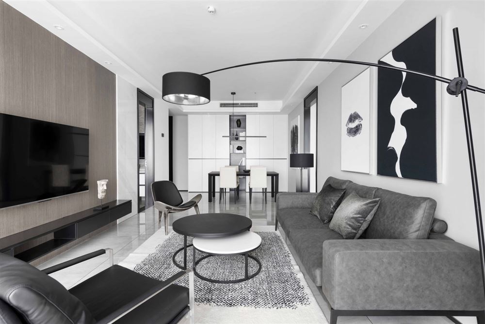 佛山市保利玥府現代風格五居室裝修案例