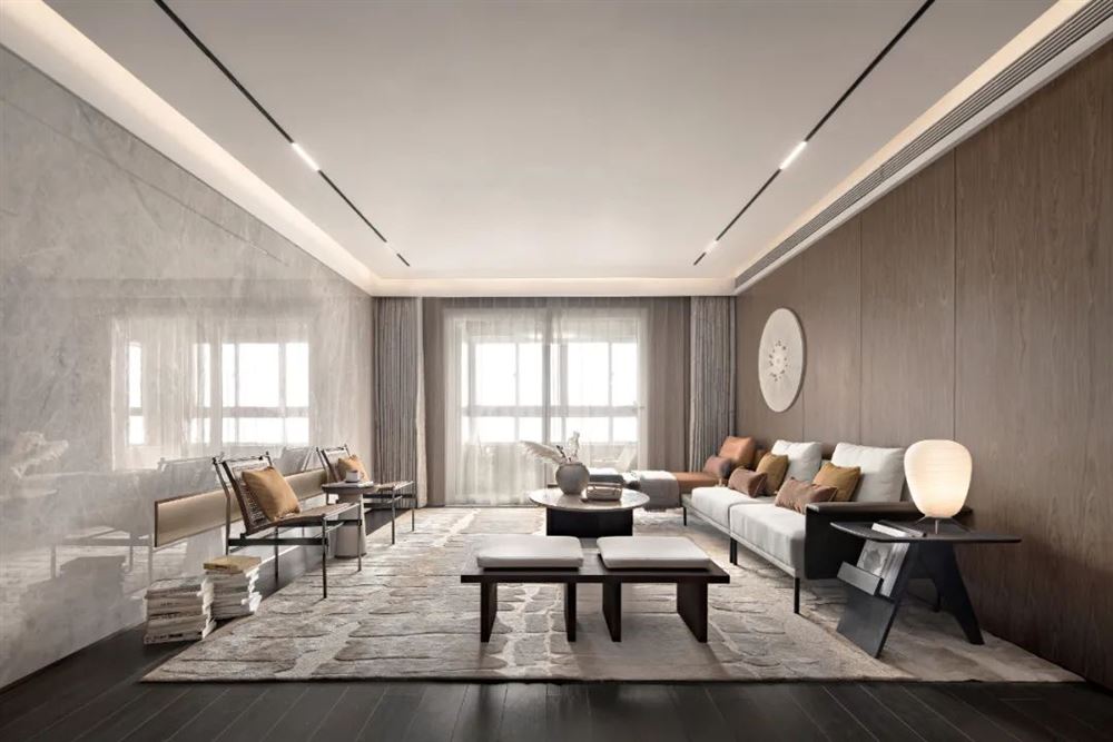 佛山市金科城現代簡約風格四居室裝修案例