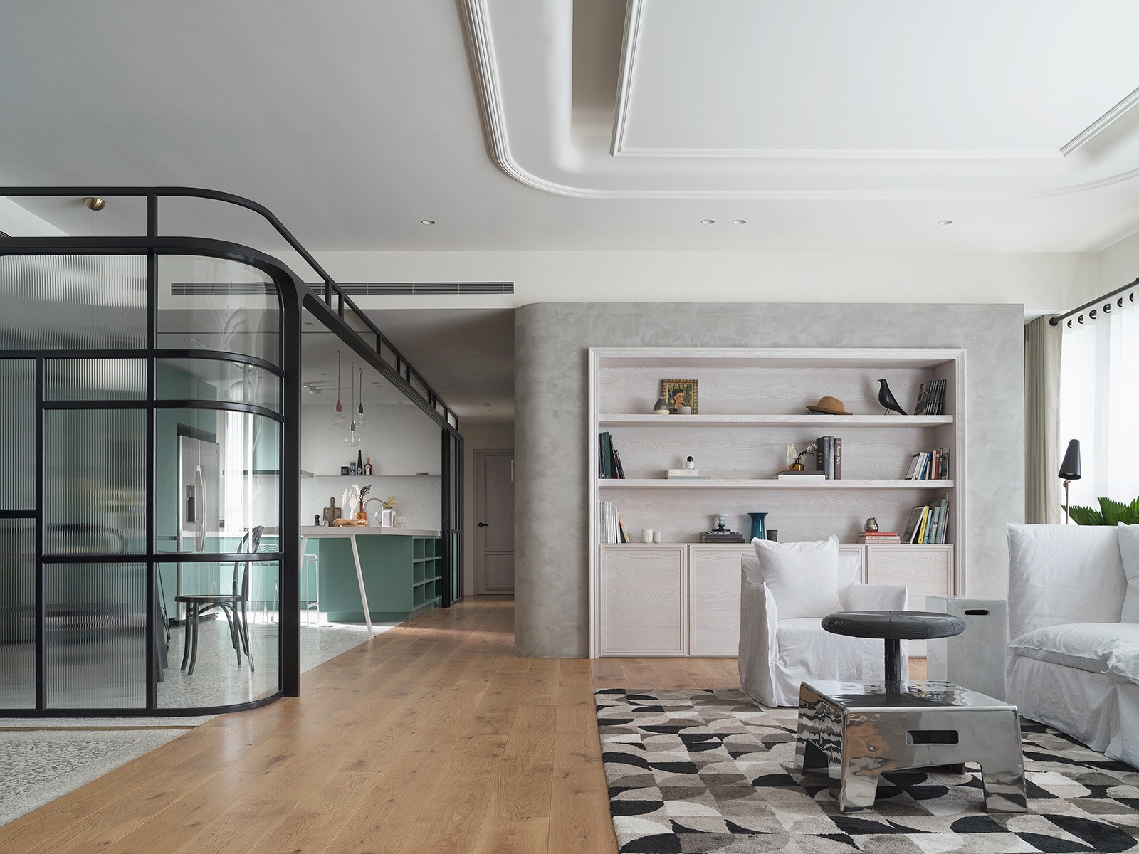 裝修案例北歐風格室內裝修效果圖-開放式廚房 裝修案例北歐風格室內裝修效果圖-開放式廚房