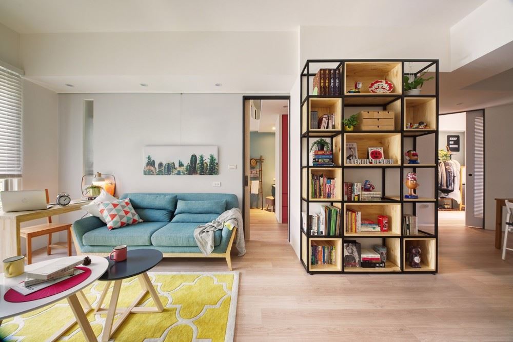 臺州市濱江&middot;鉑金海岸現代風格二居室裝修案例