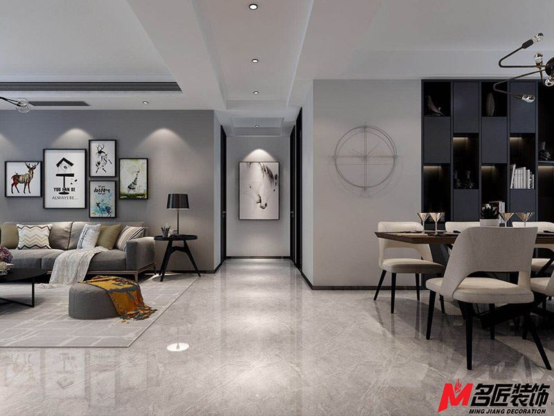 廣州市富力天朗明居歐式風(fēng)格二居室裝修案例