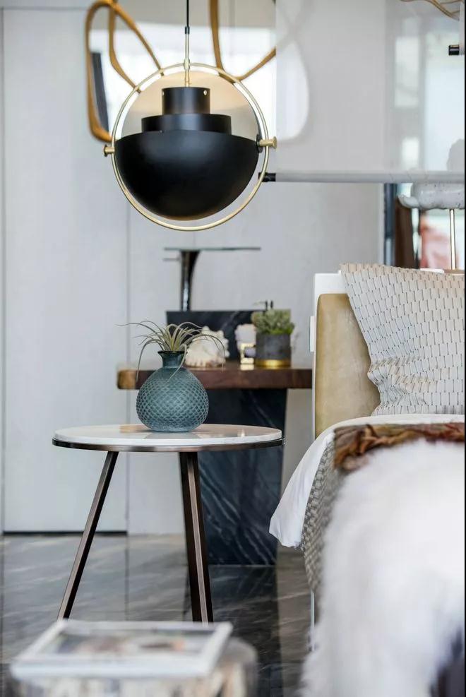 現代簡約風格家裝設計室內裝修效果圖-主臥 現代簡約風格家裝設計室內裝修效果圖-主臥