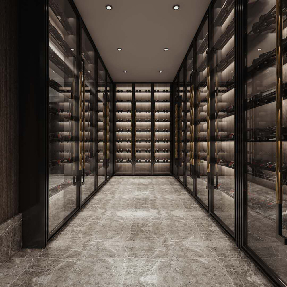 裝修公司現(xiàn)代輕奢風(fēng)格別墅裝修效果圖-酒柜 裝修公司現(xiàn)代輕奢風(fēng)格別墅裝修效果圖-酒柜