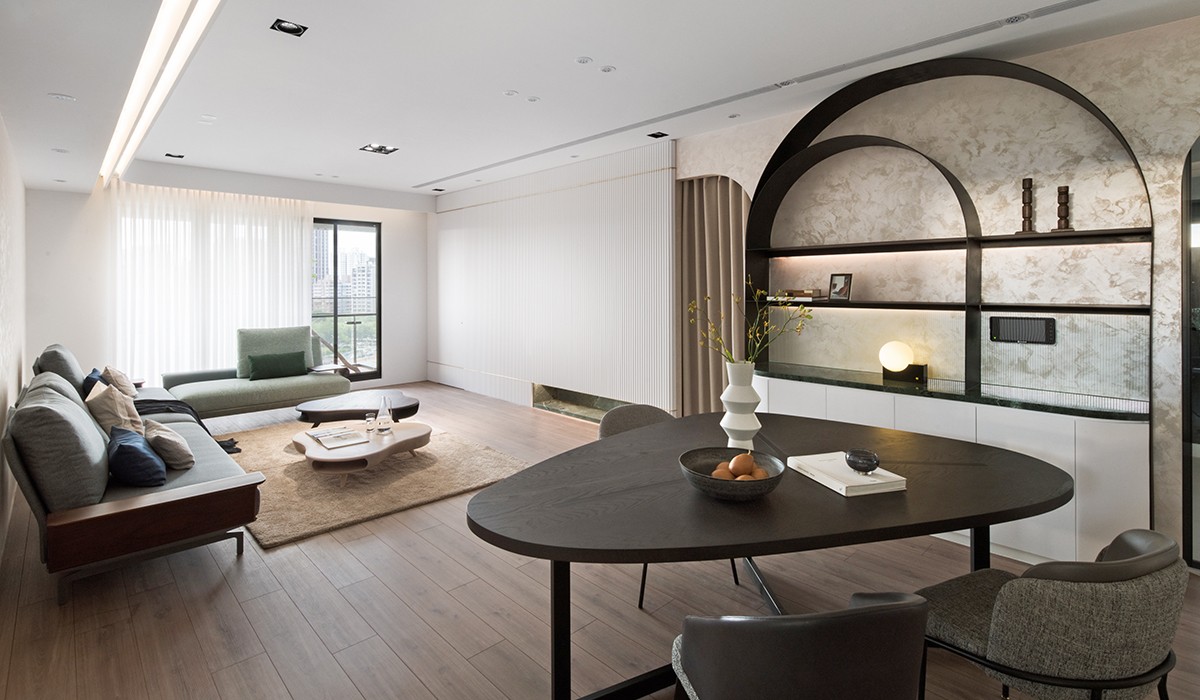 現代簡約風格室內設計家裝案例-客廳 現代簡約風格室內設計家裝案例-客廳