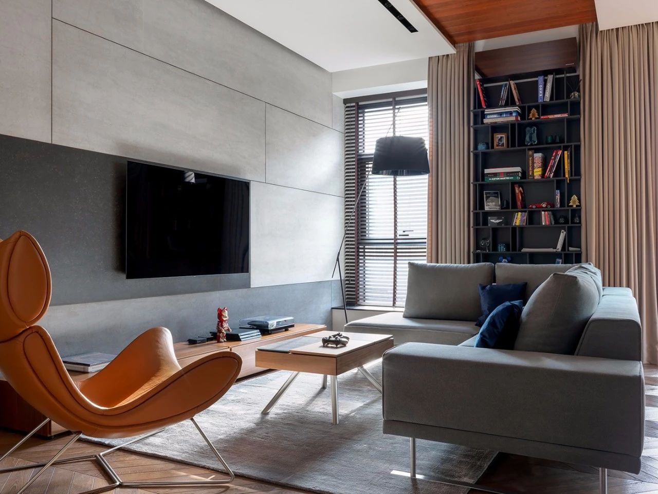 南寧華潤幸福里三居150平米輕奢風(fēng)格室內(nèi)裝修案例-客廳 南寧華潤幸福里三居150平米輕奢風(fēng)格室內(nèi)裝修案例-客廳