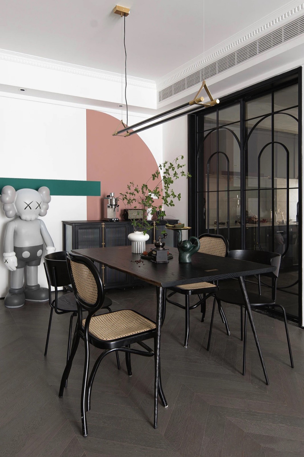 北歐混搭風格家裝設計室內裝修效果圖-餐廳 北歐混搭風格家裝設計室內裝修效果圖-餐廳