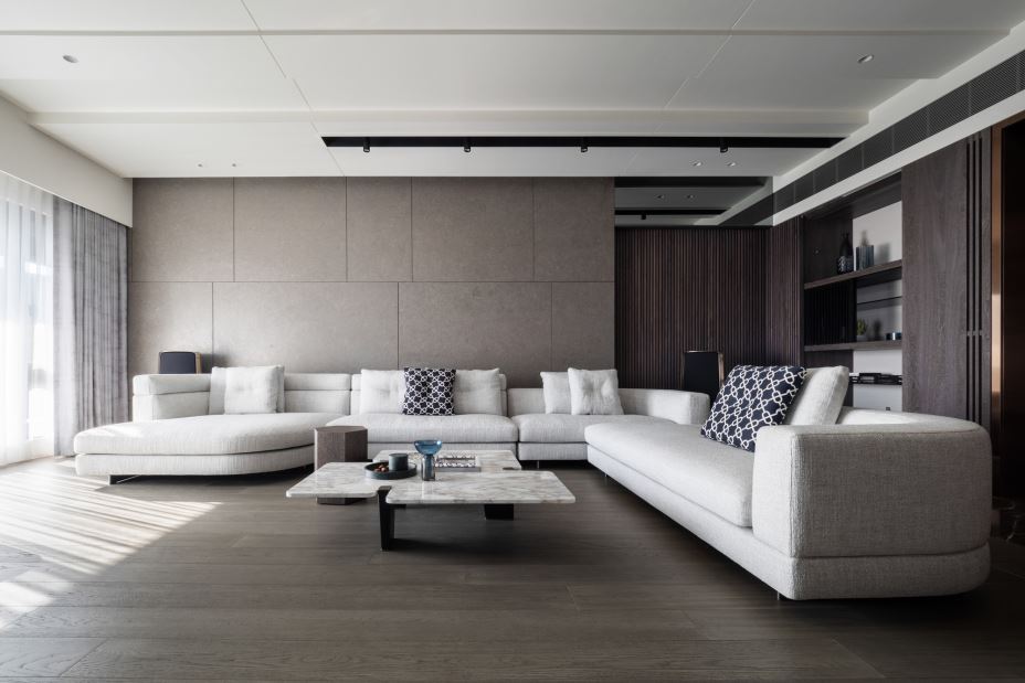 江門市時代春樹里現代簡約風格三居室裝修案例