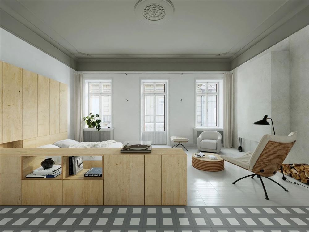 廣州市科城山莊現(xiàn)代簡(jiǎn)約風(fēng)格二居室裝修案例