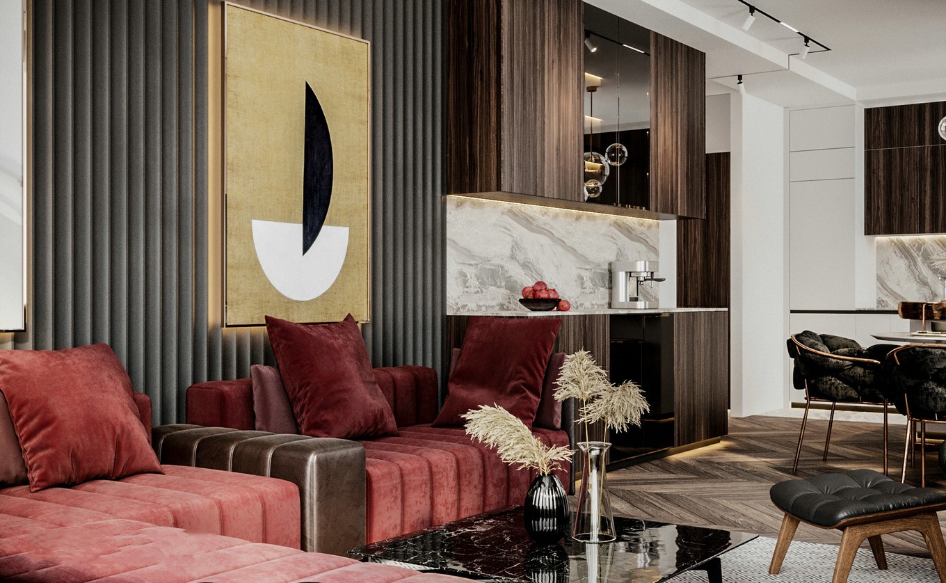 美式輕奢風(fēng)格家裝設(shè)計(jì)室內(nèi)裝修效果圖-客廳 美式輕奢風(fēng)格家裝設(shè)計(jì)室內(nèi)裝修效果圖-客廳