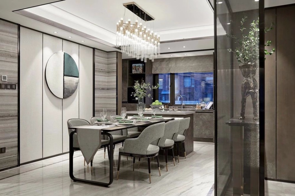 現代簡約風格室內設計家裝案例-餐廳 現代簡約風格室內設計家裝案例-餐廳