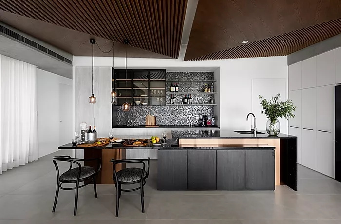 佛山裝修公司輕奢風格室內裝修效果圖-廚房 佛山裝修公司輕奢風格室內裝修效果圖-廚房