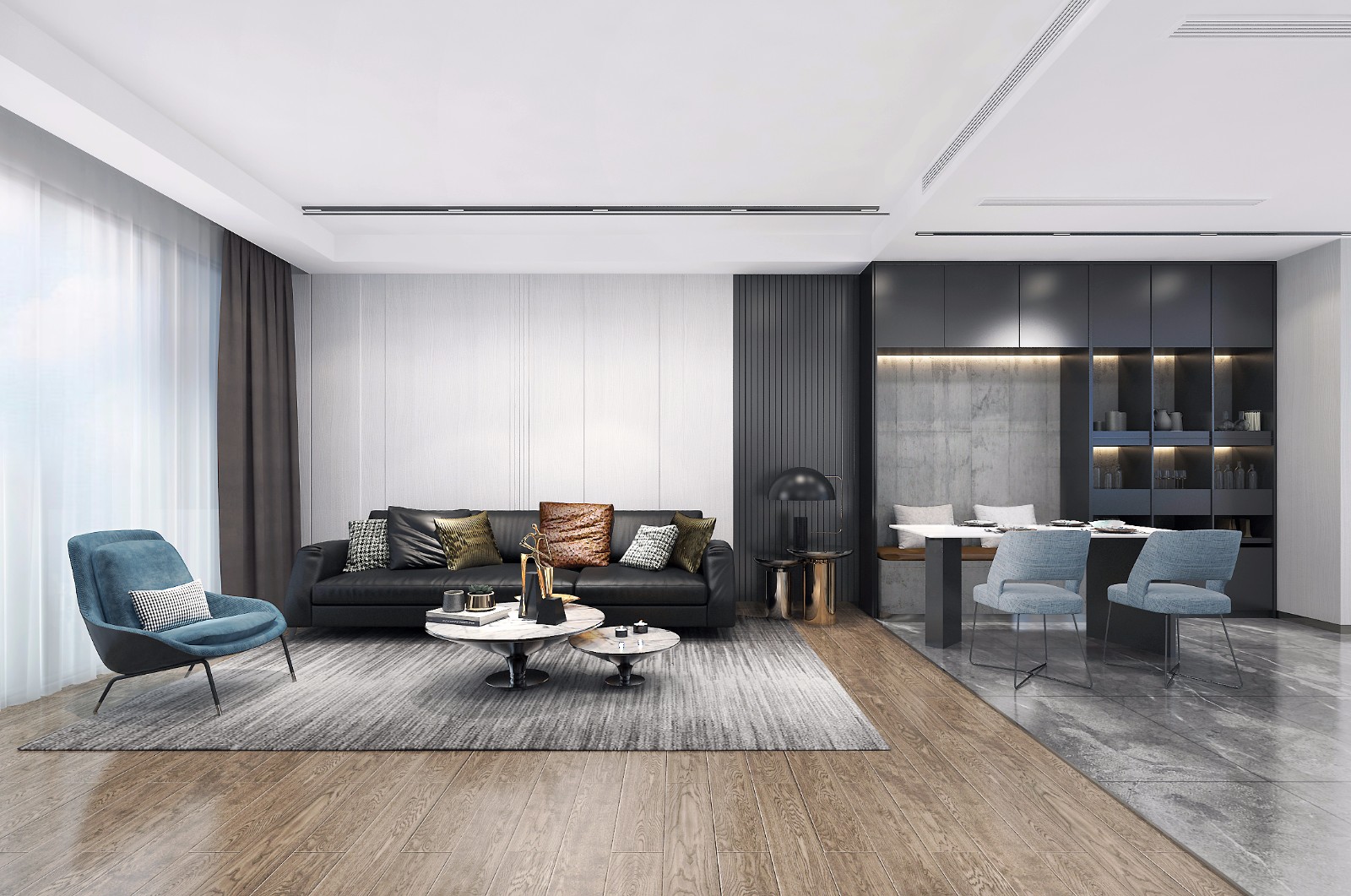 裝修案例現代簡約風格室內裝修效果圖-客廳 裝修案例現代簡約風格室內裝修效果圖-客廳