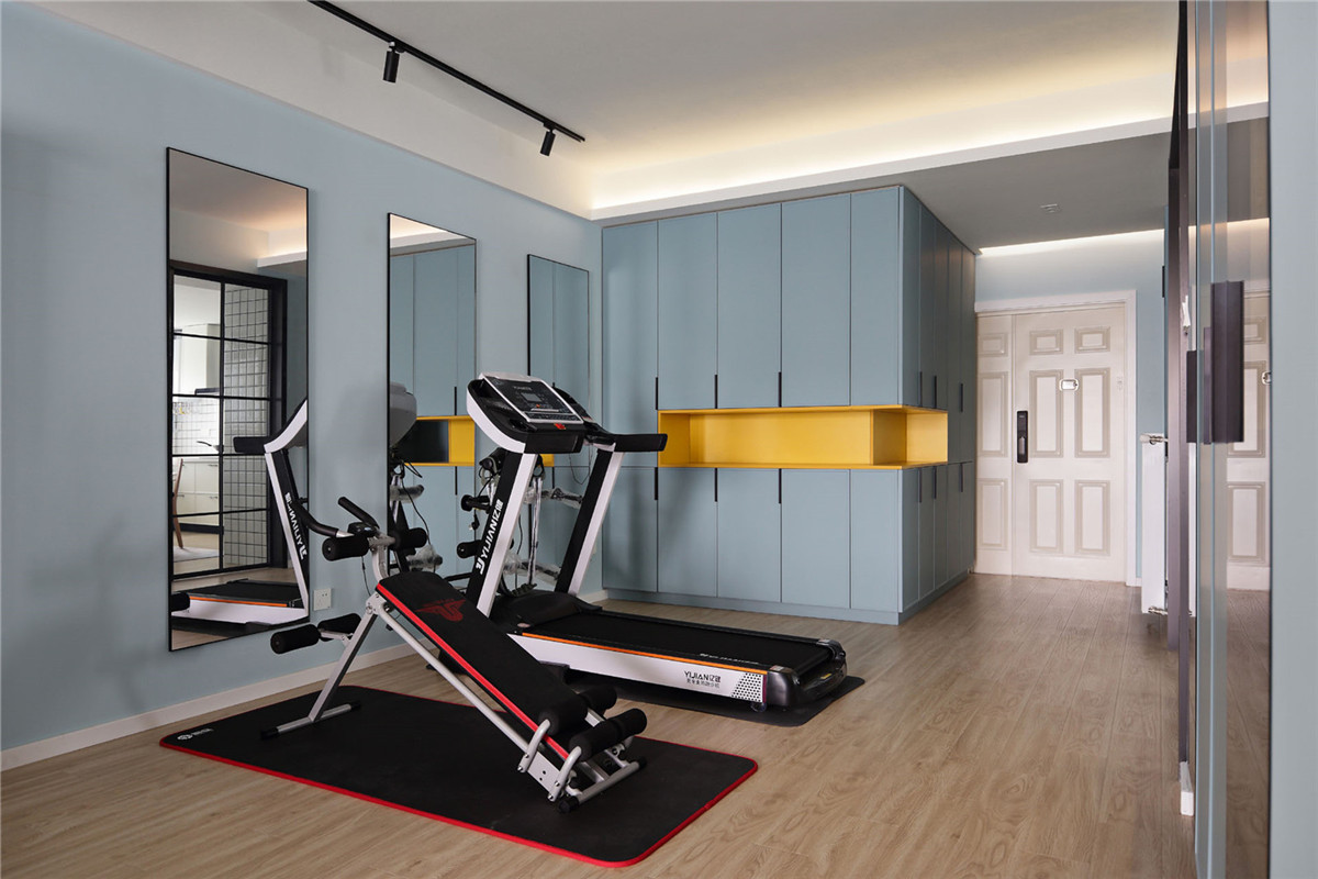 廣州裝修公司北歐風格室內裝修效果圖-健身房 廣州裝修公司北歐風格室內裝修效果圖-健身房