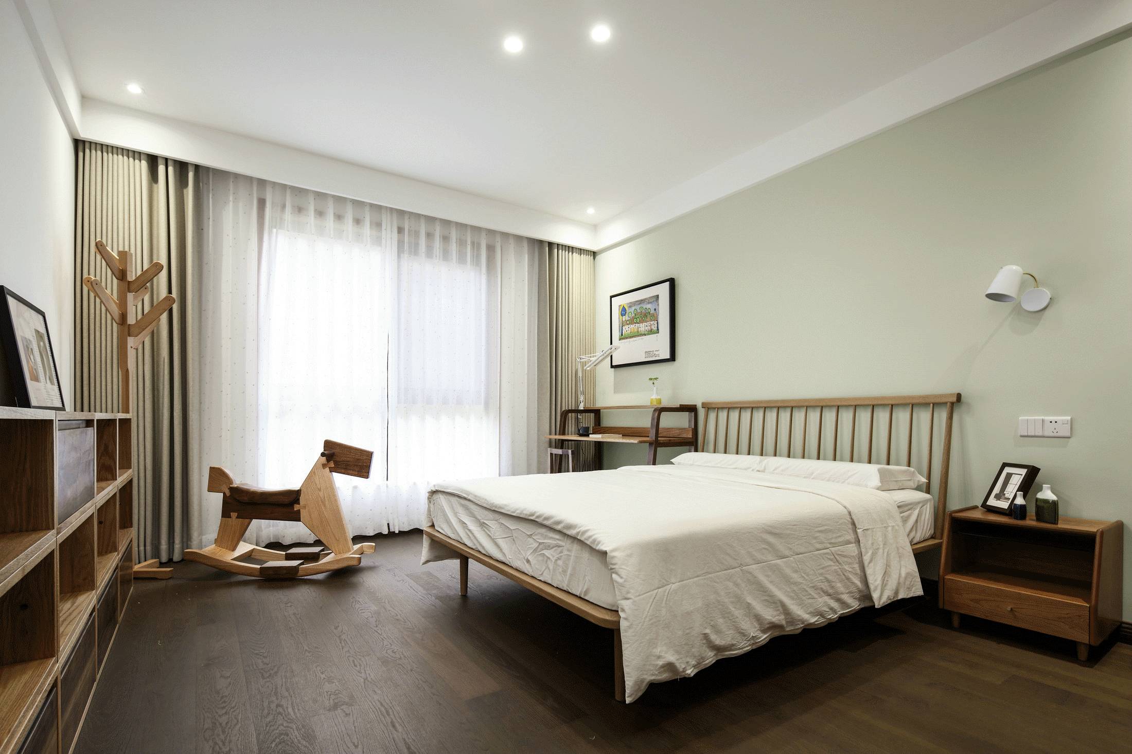 日式風格家裝設計室內裝修效果圖-臥室 日式風格家裝設計室內裝修效果圖-臥室