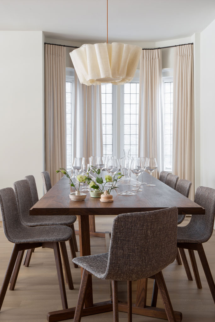 北歐簡約原木風格室內家裝案例效果圖-餐廳 北歐簡約原木風格室內家裝案例效果圖-餐廳